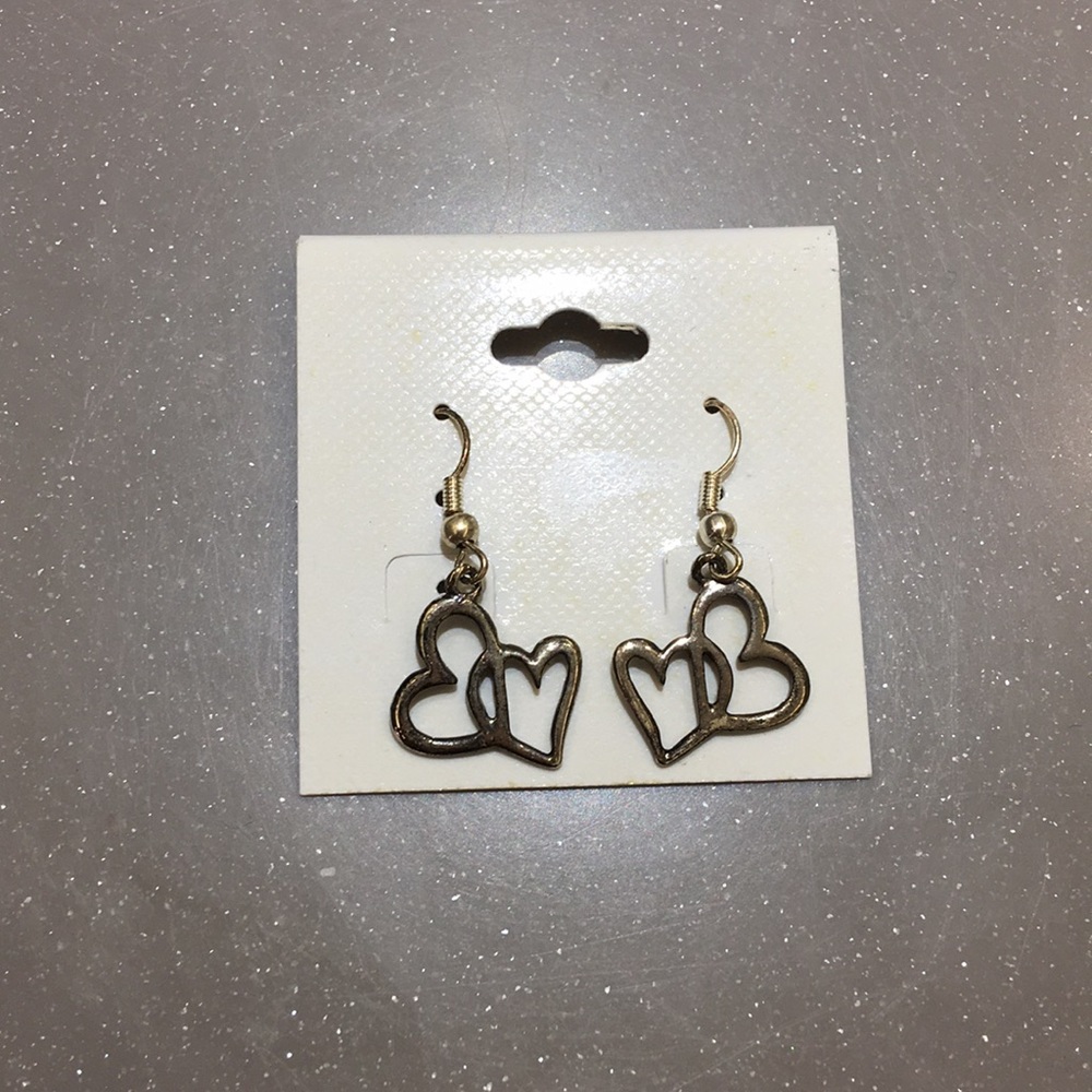 🌕cute hearts simple Earrings